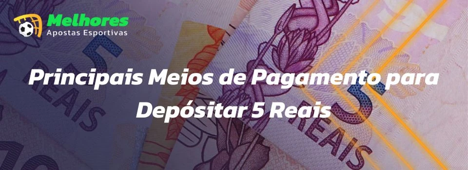 Método de pagamento 5 reais